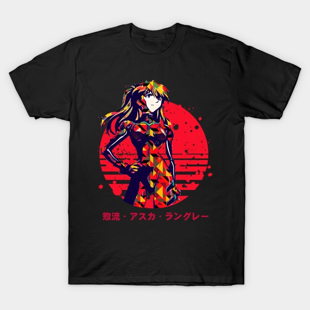 Asuka Langley T-Shirt by Retrostyle